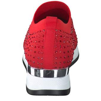Barbarella Slip On Sneaker in rot