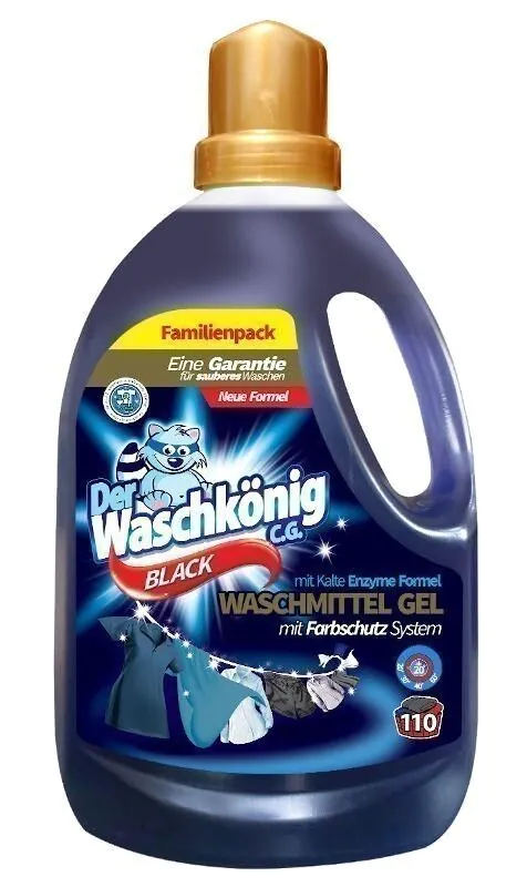Der Waschkonig CG Washing Gel Μαύρο