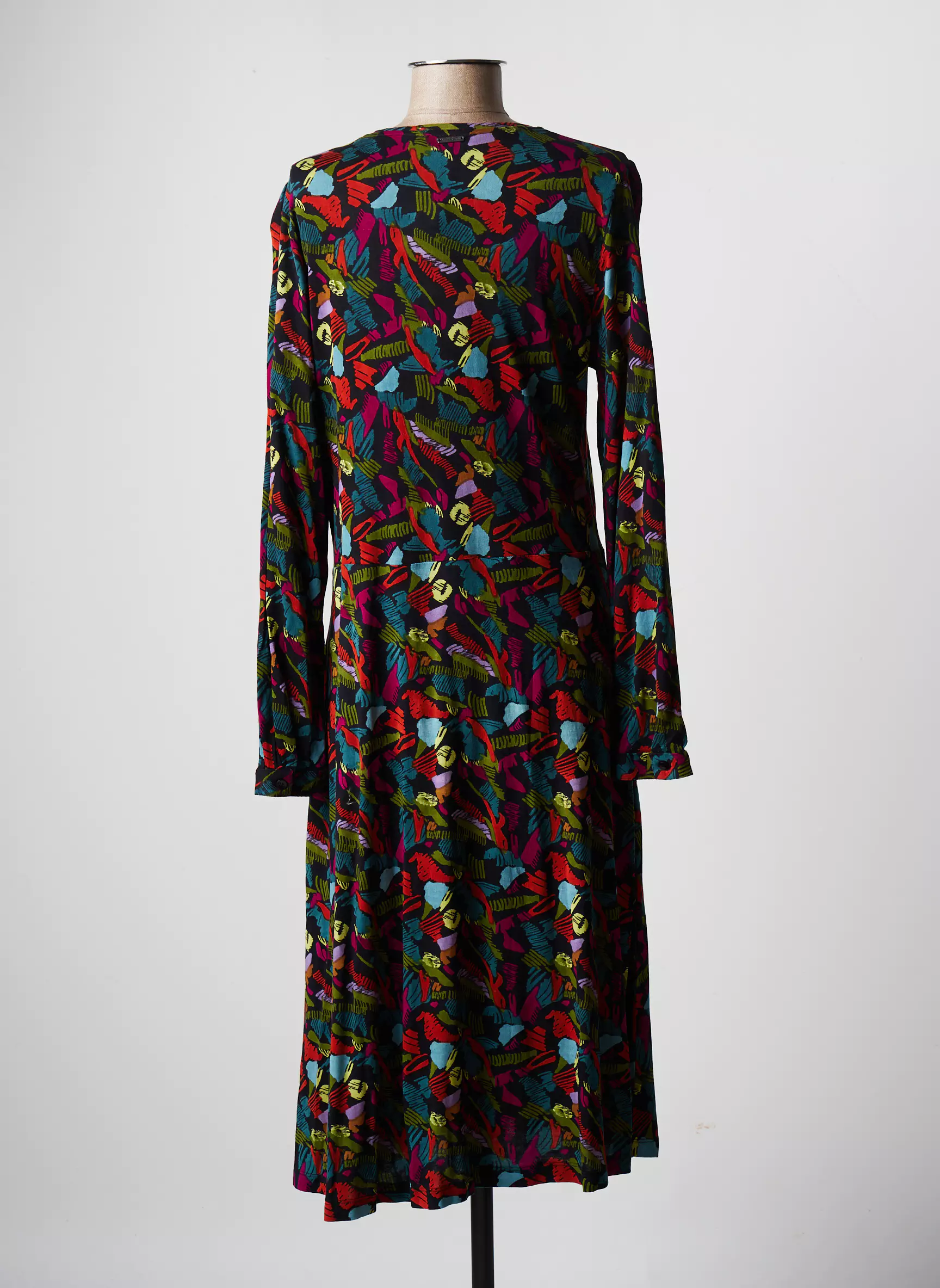 Agathe   Louise Robes Mi Longues Femme couleur noir