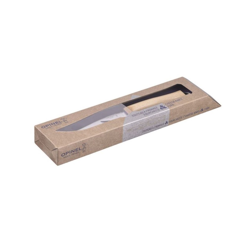 Opinel Käseset, Käsemesser plus Gabel.