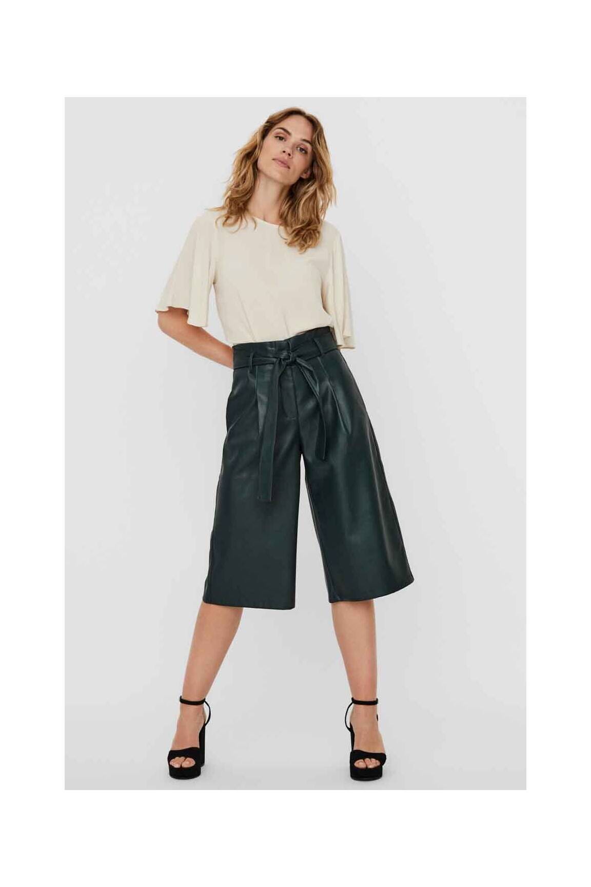 Vero Moda Corsaire Femme couleur vert