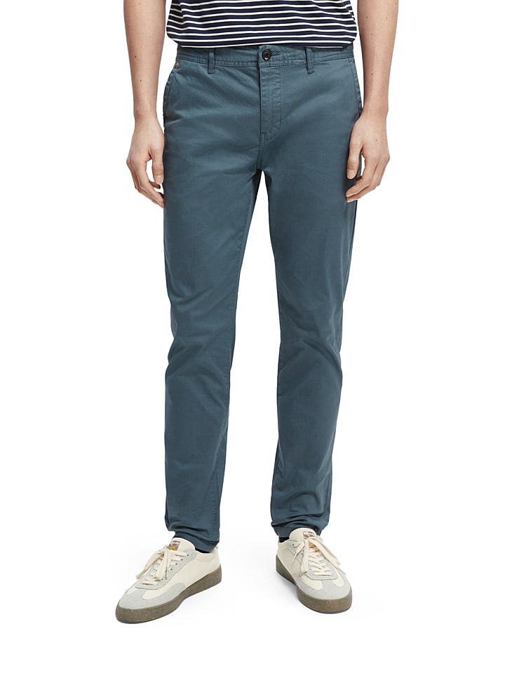 Scotch & Soda Chino in Blau günstig kaufen