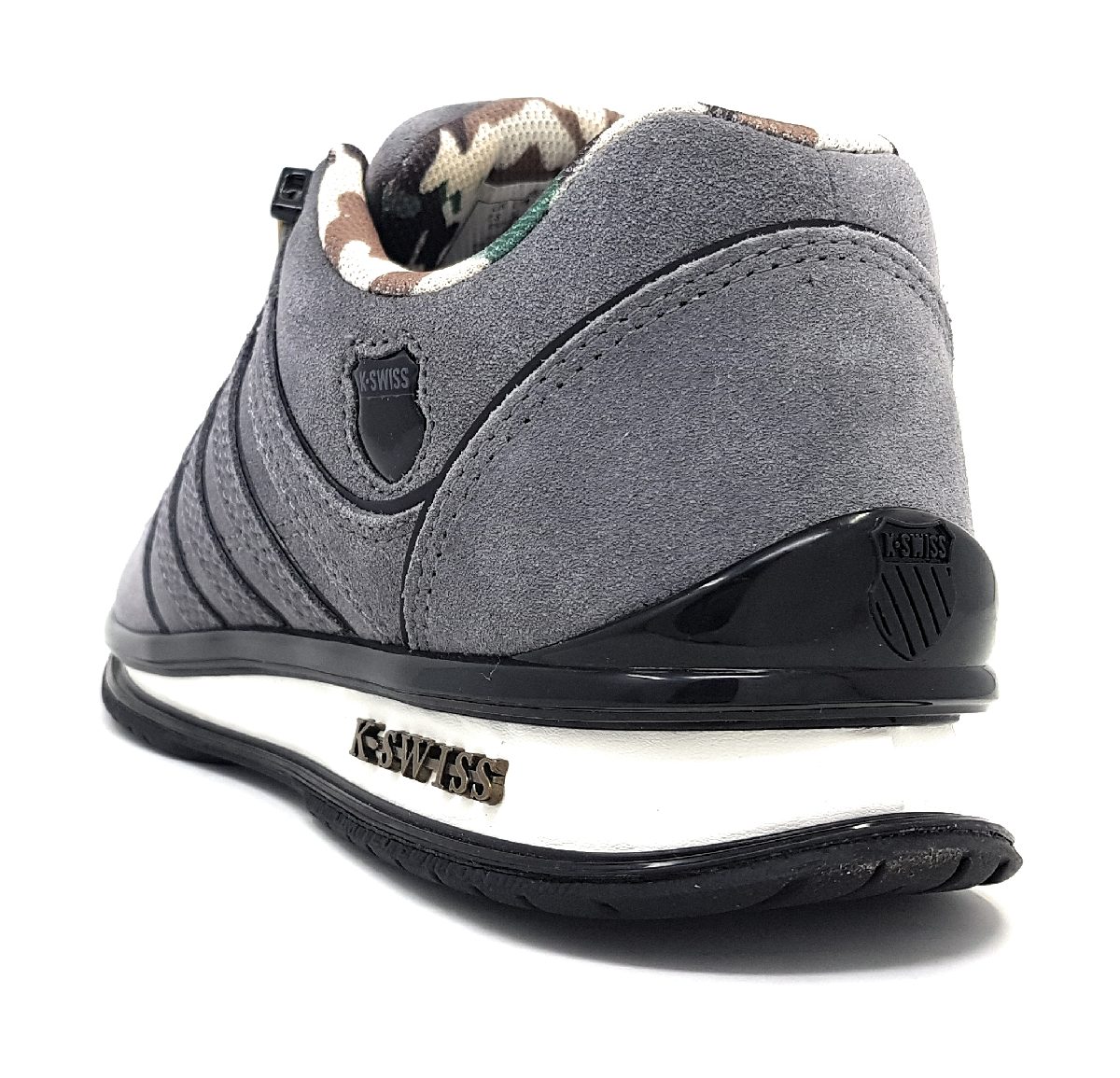 K-Swiss Court Rinzler 01235-041 Grau Charcoal/ Black/ Camo
