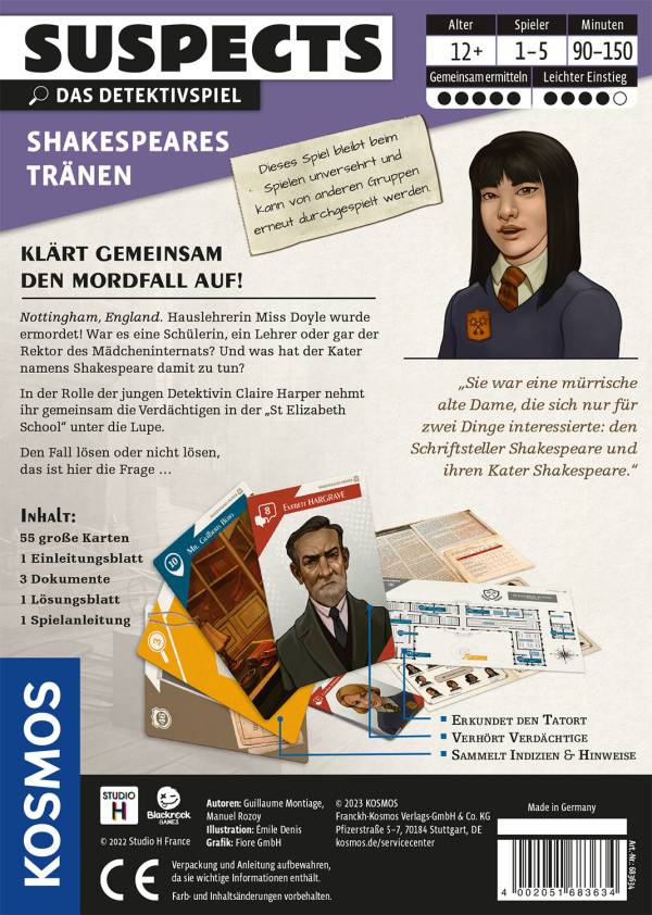 Suspects - Shakespeares Tränen
