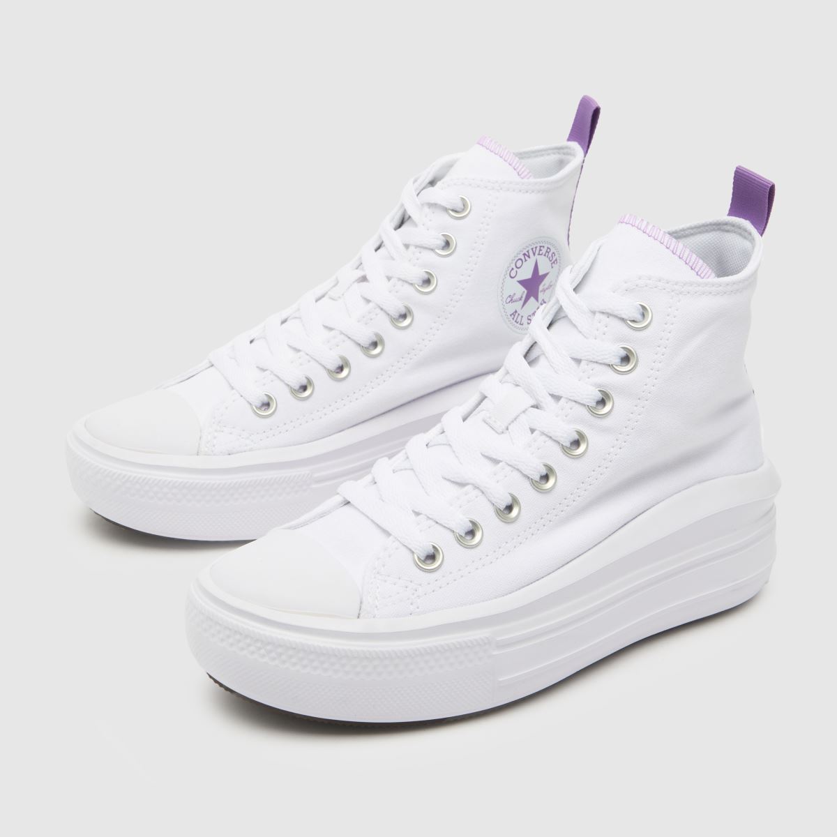 Fehér Converse All Star Move Hi Lány Tornacipő