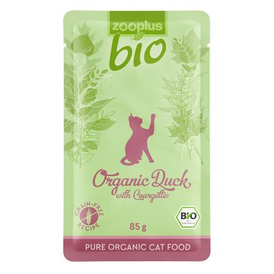 zooplus Bio Ente mit Bio Zucchini