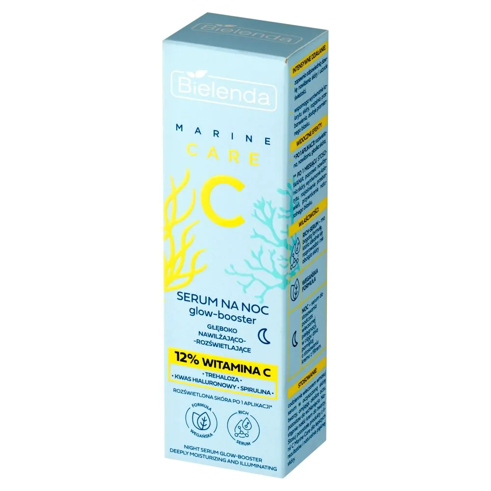 Bielenda C Marine Care Dybt fugtgivende og lysnende natserum
