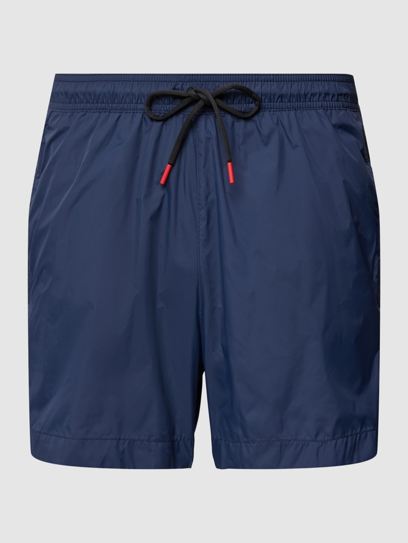 Badehose mit elastischem Bund Modell 'FAB' in dunkelblau