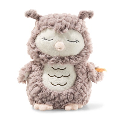 Ollie Eule, 23 cm, beige