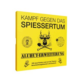 Kampf gegen das Spießertum - Aluhut Erweiterung (DE)