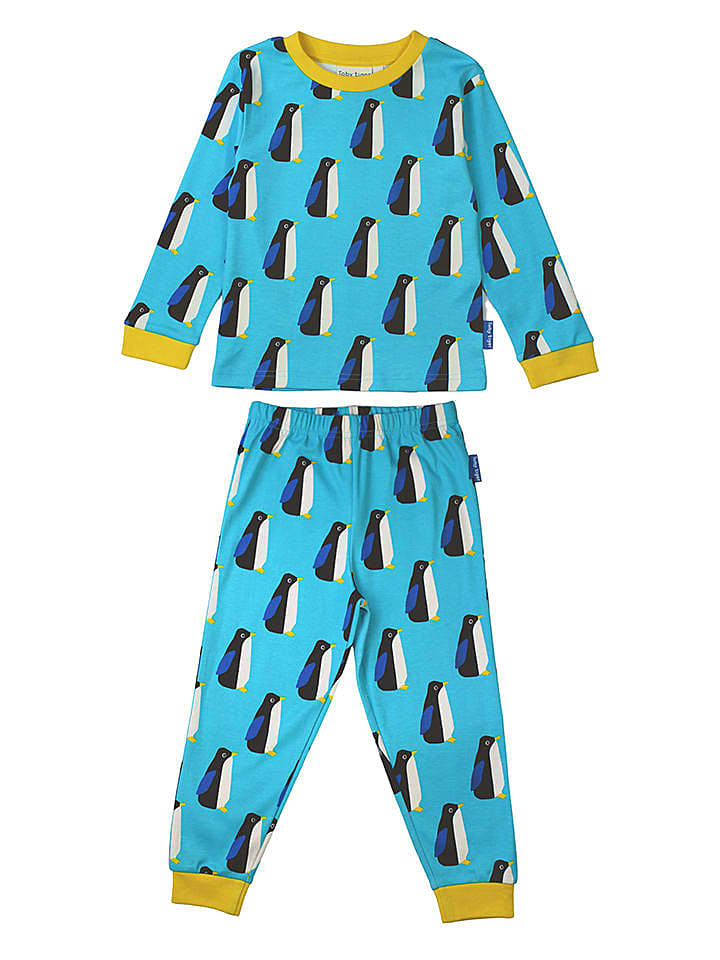 Toby Tiger Pyjama in Blau günstig kaufen 116