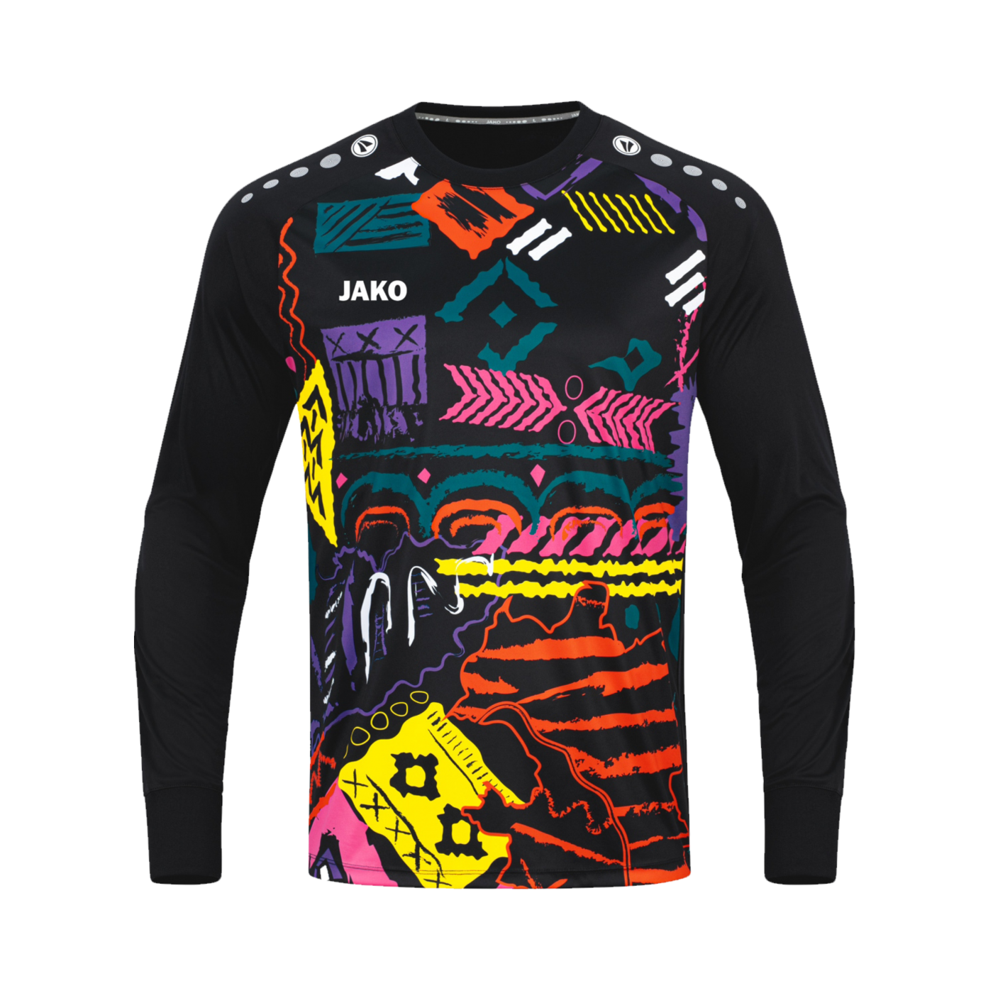JAKO Tropicana Torwarttrikot Kids Schwarz F620