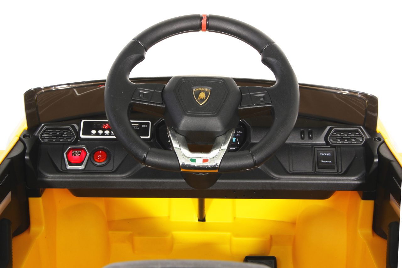 Jamara e.K. JAMARA-460624-Ride-on Lamborghini Urus gelb 2,4GHz 12V