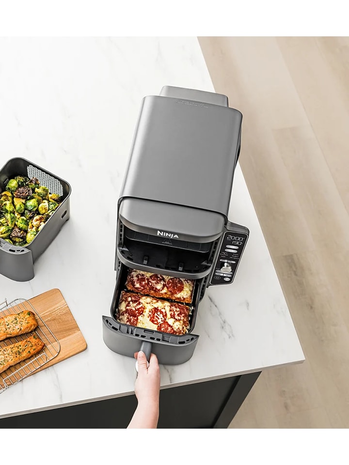 NINJA Heißluftfritteuse SL400EU Double Stack 2-Ebenen XL in grau günstig kaufen onesize
