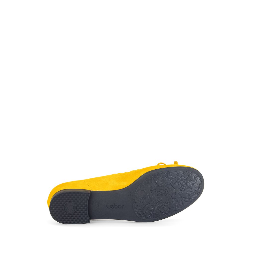 Gabor comfort Eleganter Ballerina gelb