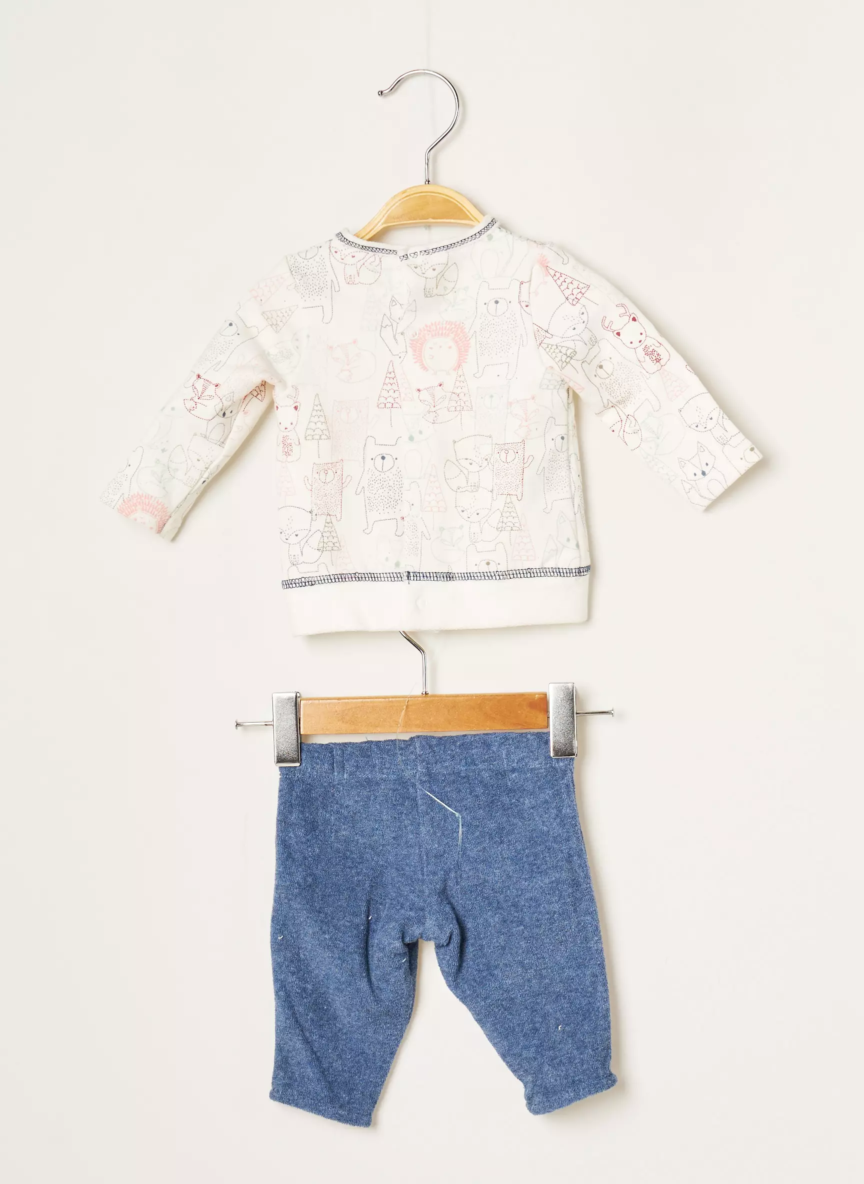 3 Pommes Ensembles Pantalon Garcon couleur bleu
