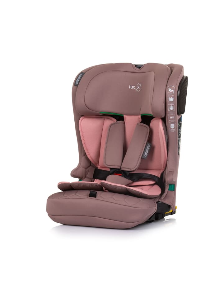 Chipolino Kindersitz i-Size LUX X 76-150 in rosa günstig kaufen onesize