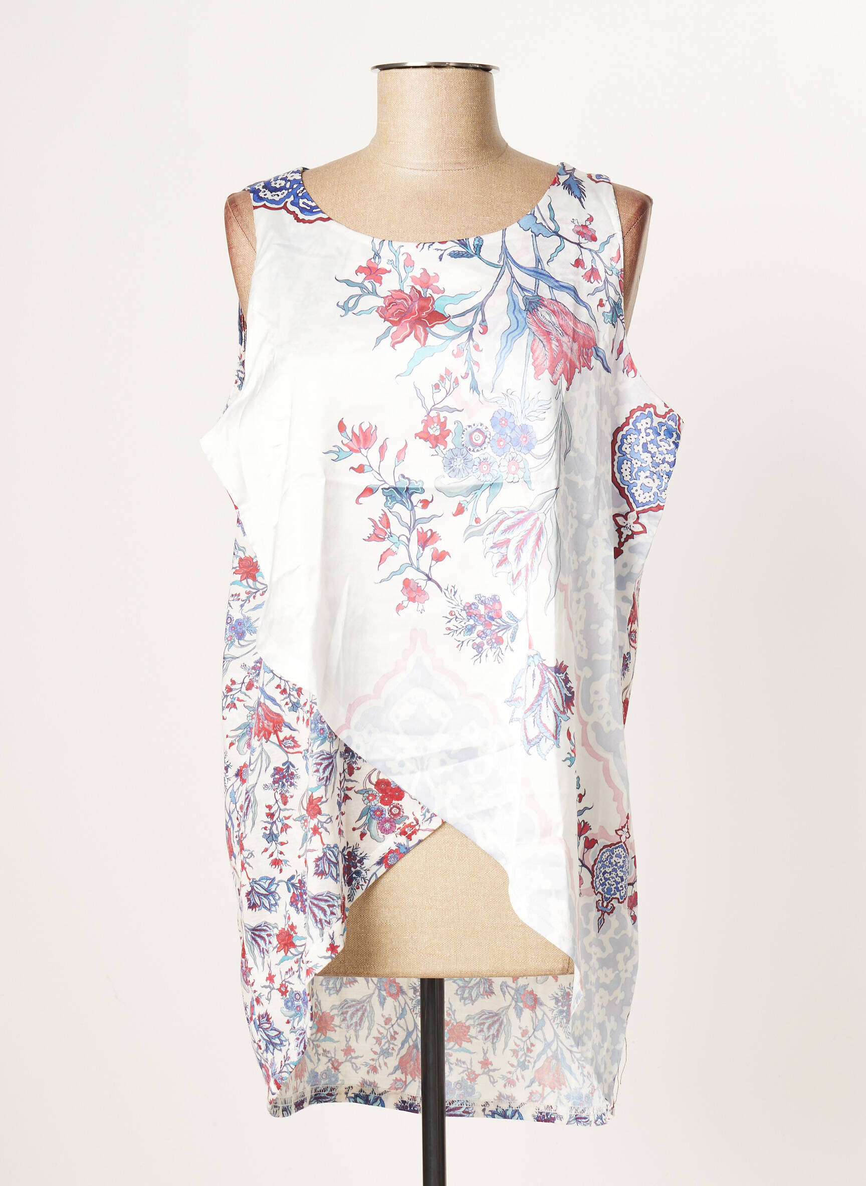 Smash  Tuniquesansmanche Femme couleur blanc