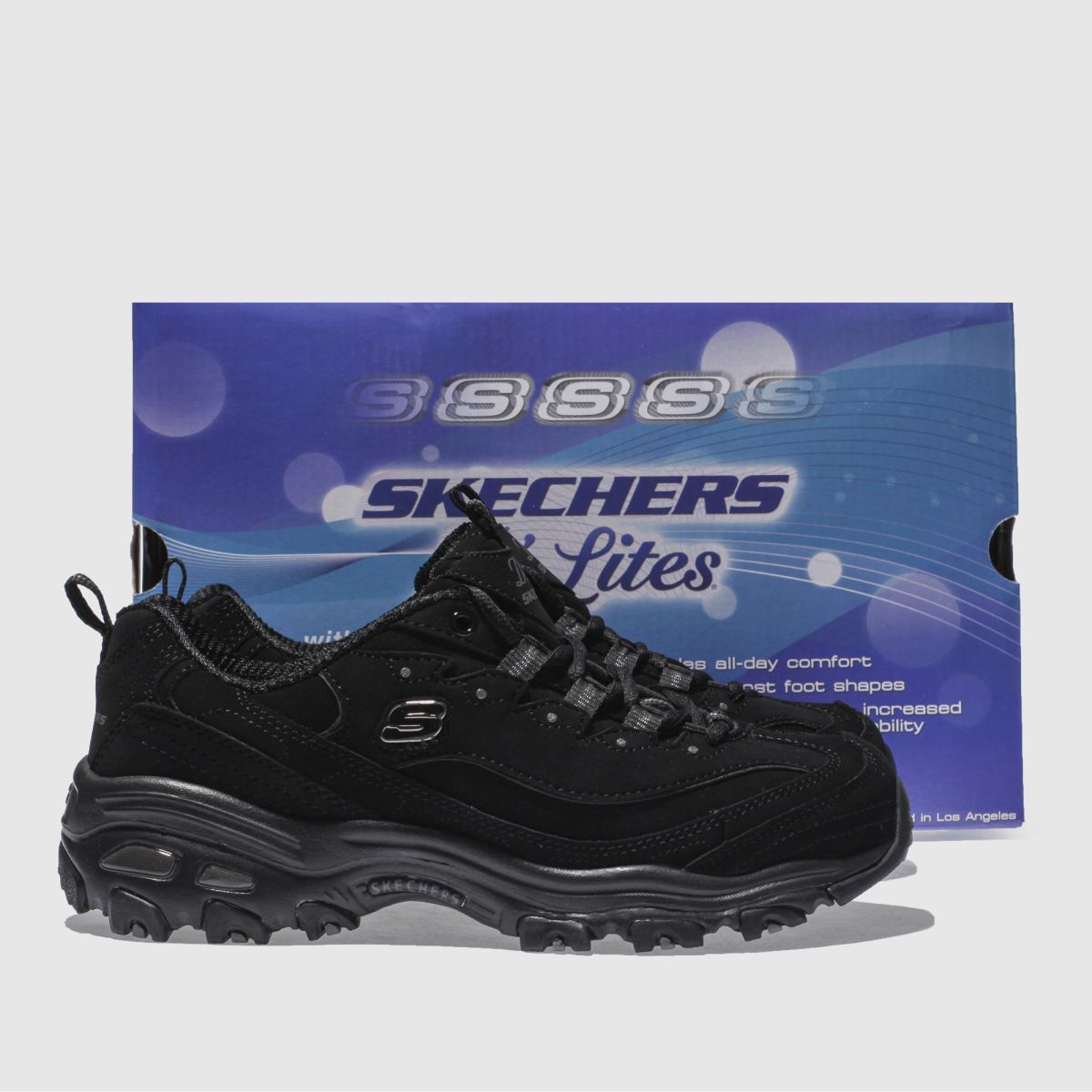 Černé tenisky SKECHERS Dlites Play-on