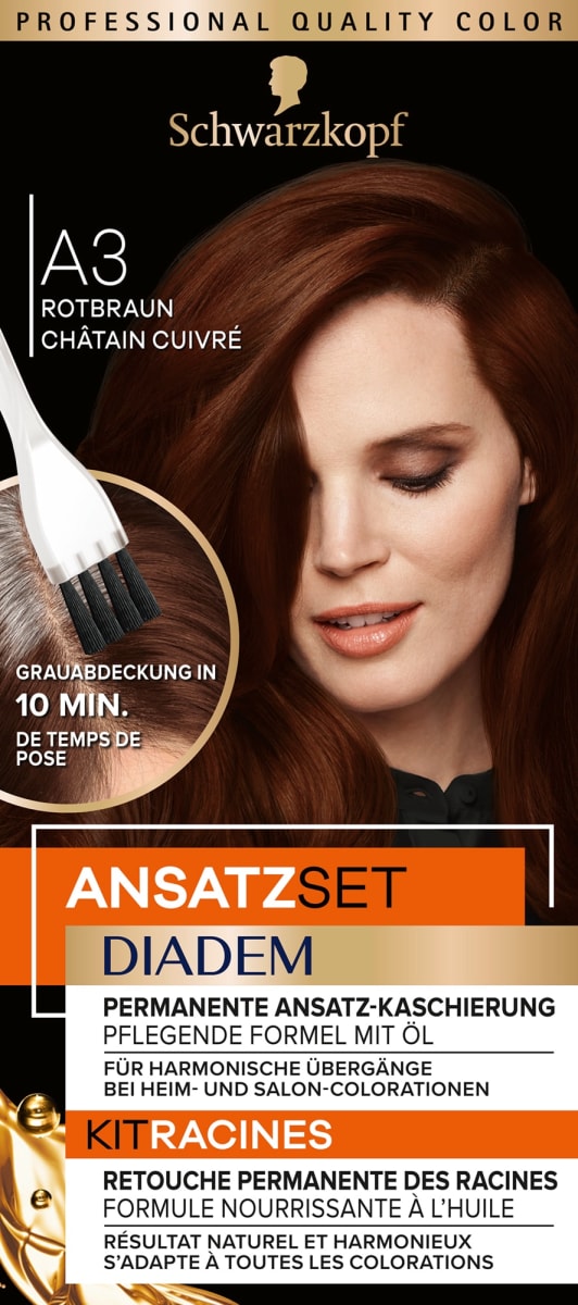 Ansatzset A3 Rotbraun, 1 St