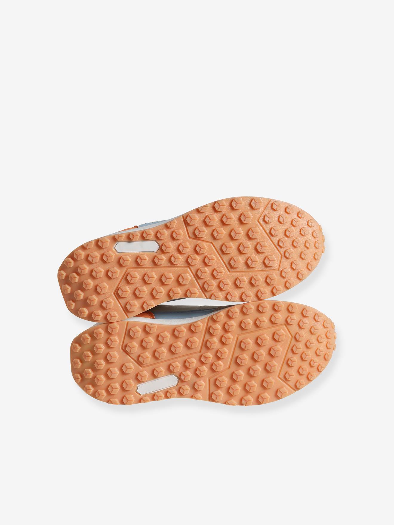Vertbaudet Kinder Sneakers mit Schnürung - set beige
