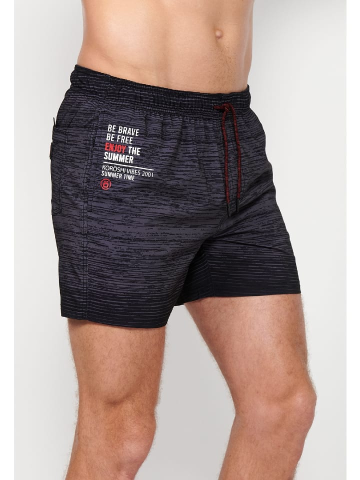 KOROSHI Badeanzug in grau günstig kaufen