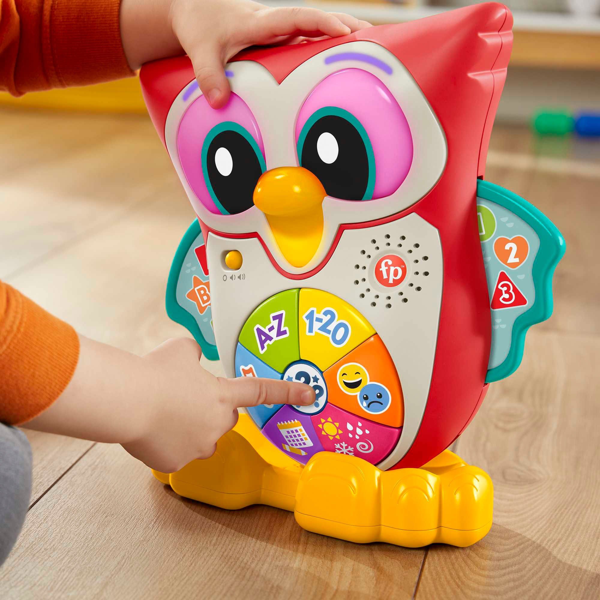 Fisher-Price® Lernspielzeug BlinkiLinkis Schlaue Eule, mit Licht und Sound