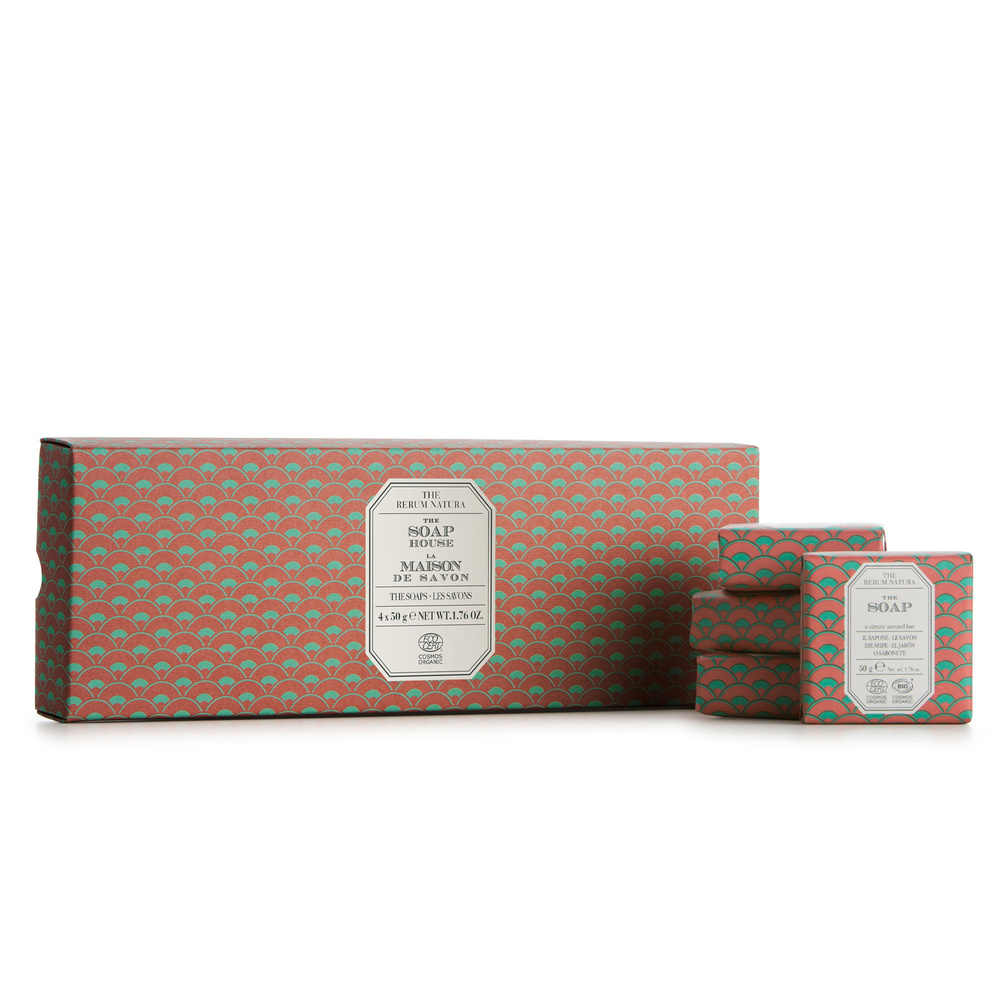 rerum natura SAVONS 4 X 50 G Savon