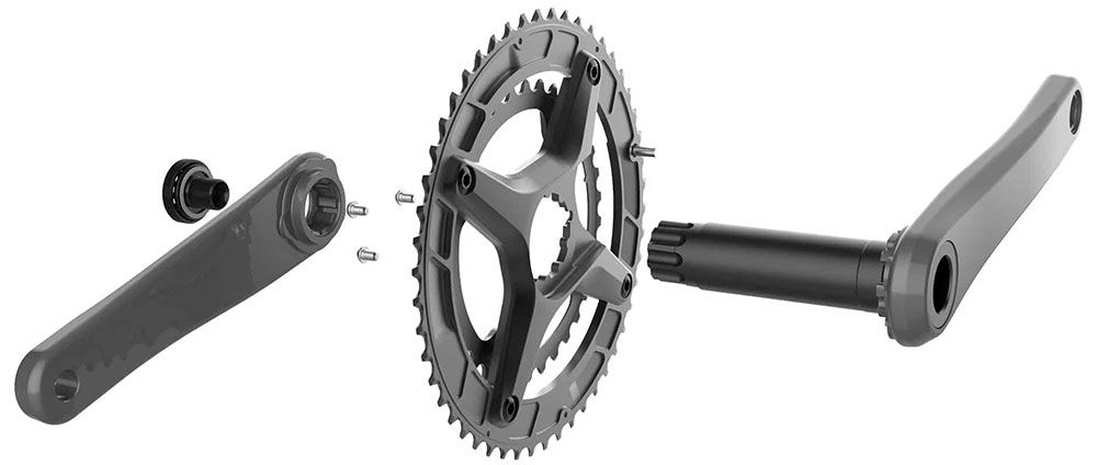 Praxis Works Zayante Carbon M30 52/36Z Road Kurbelgarnitur kaufen | Bike-Discount