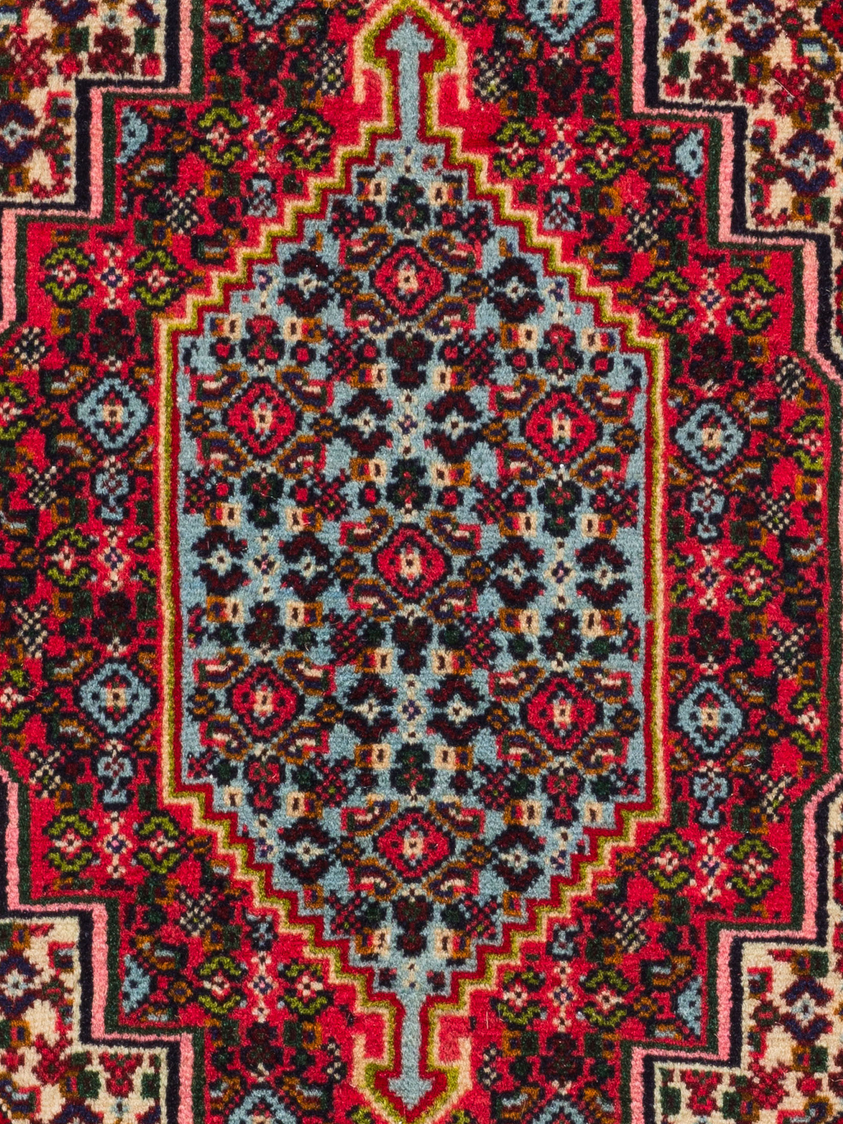 Senneh ca. 72 x 112 cm, Unikat / Einzelstück