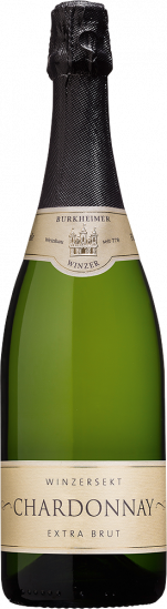 2021 Burkheimer Schlossgarten Chardonnay Sekt b. A. extra brut - Burkheimer Winzer