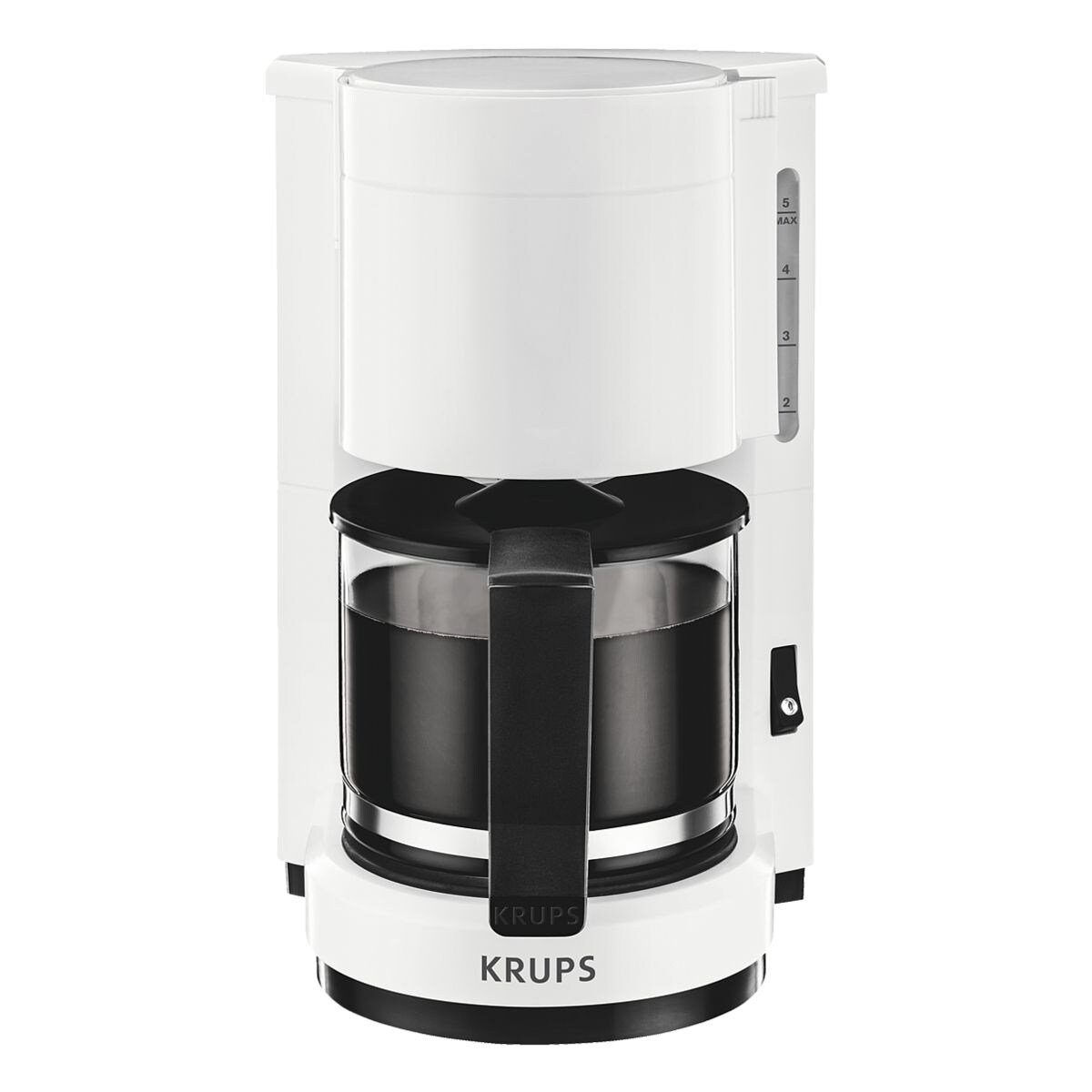 Krups Filterkaffeemaschine Aromacafé 5, Kaffeemaschine für 5 - 7 Tassen, mit Glaskanne, 200 Watt