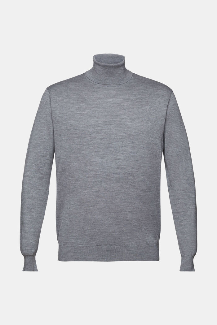Rollkragenpullover aus Merinowolle