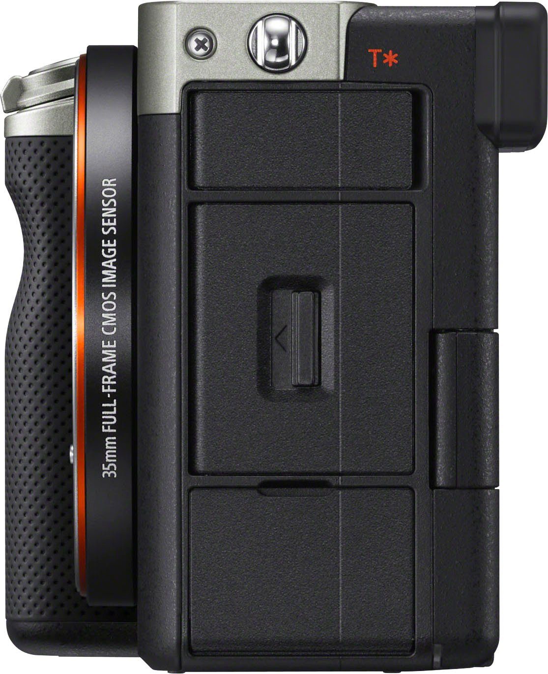 Sony A7C Systemkamera (24,2 MP, 4K Video, 5-Achsen Bildstabilisierung, NFC, Bluetooth, nur Gehäuse)