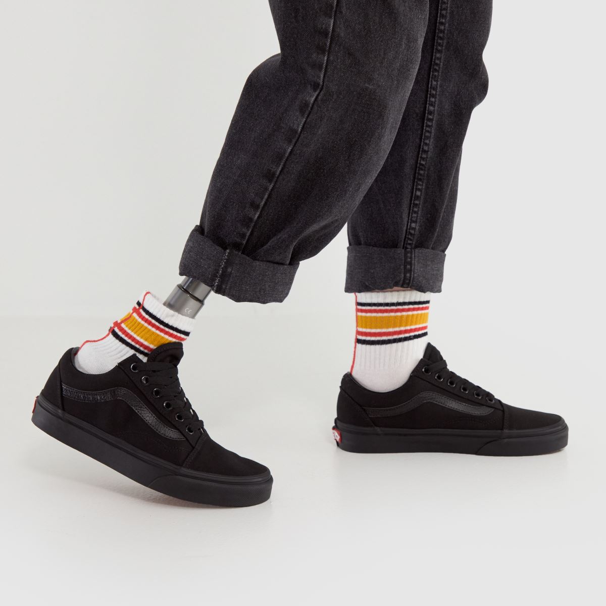 Vans – Old Skool – Svarta sneakers