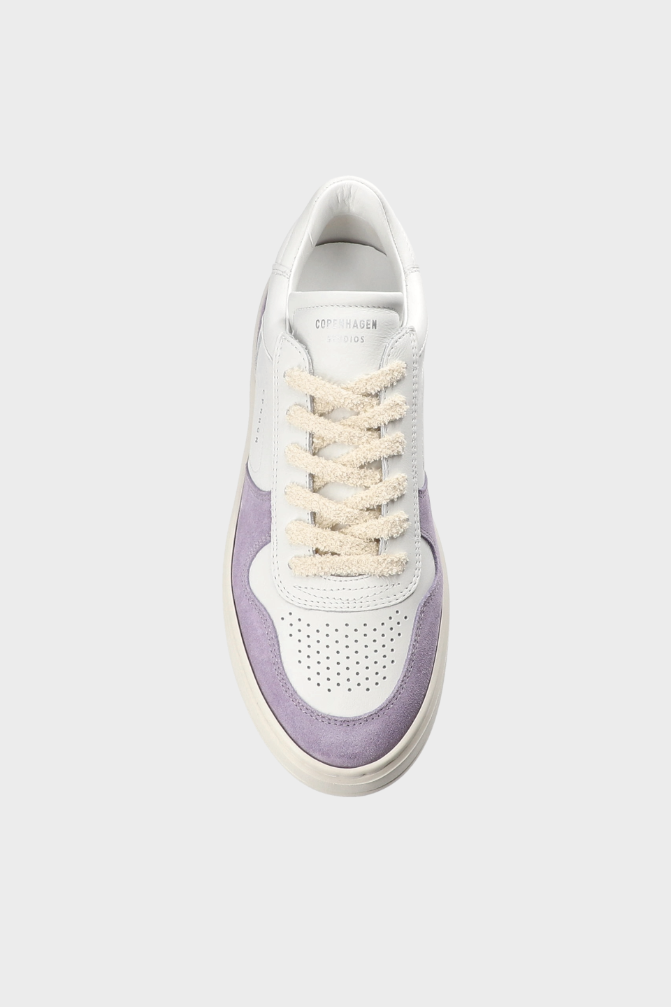 CPH75 leather mix white/purple