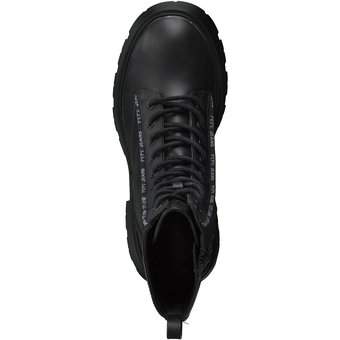 Pepe Jeans Soda Rub Schnür Boots in schwarz