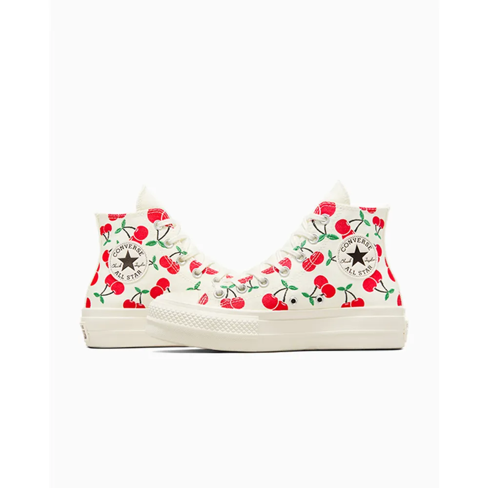Converse Chuck Taylor All Star Lift Platform Cherries A08096C / bunt