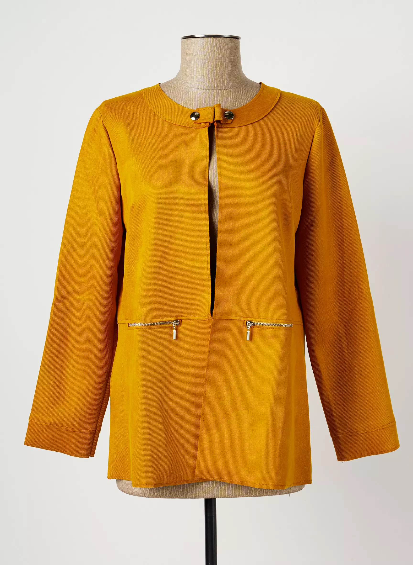 Multiples Vestecasual Femme couleur jaune