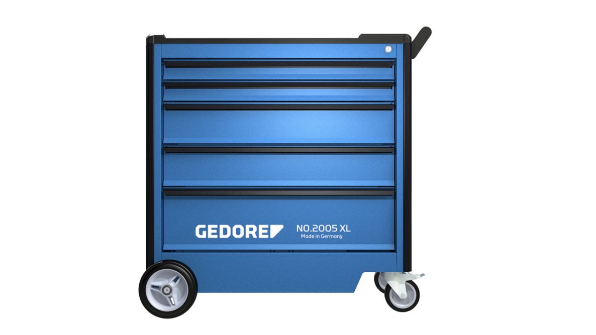 Gedore 3437515 2005 XL 0221 Verktøyvogn XL med 5 skuffer