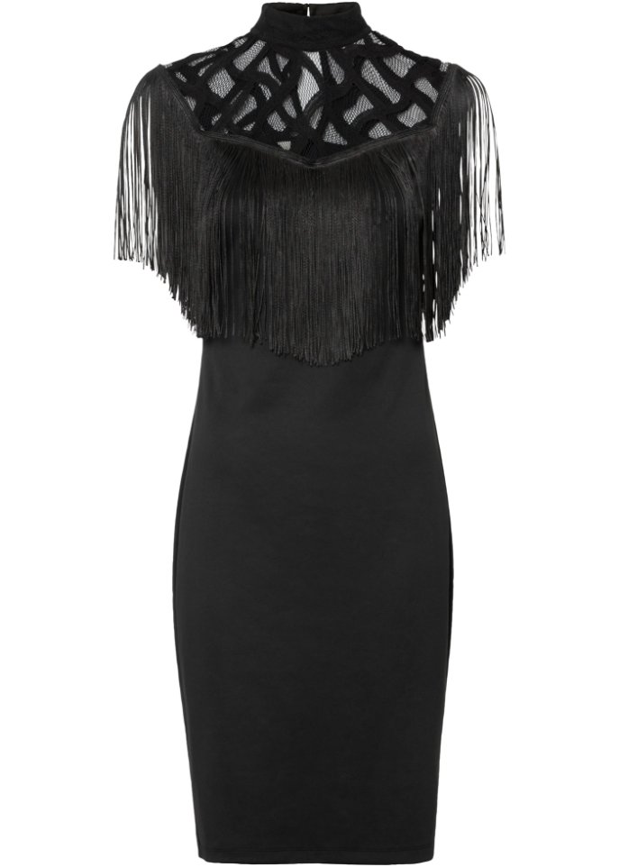 Kleid mit Fransen