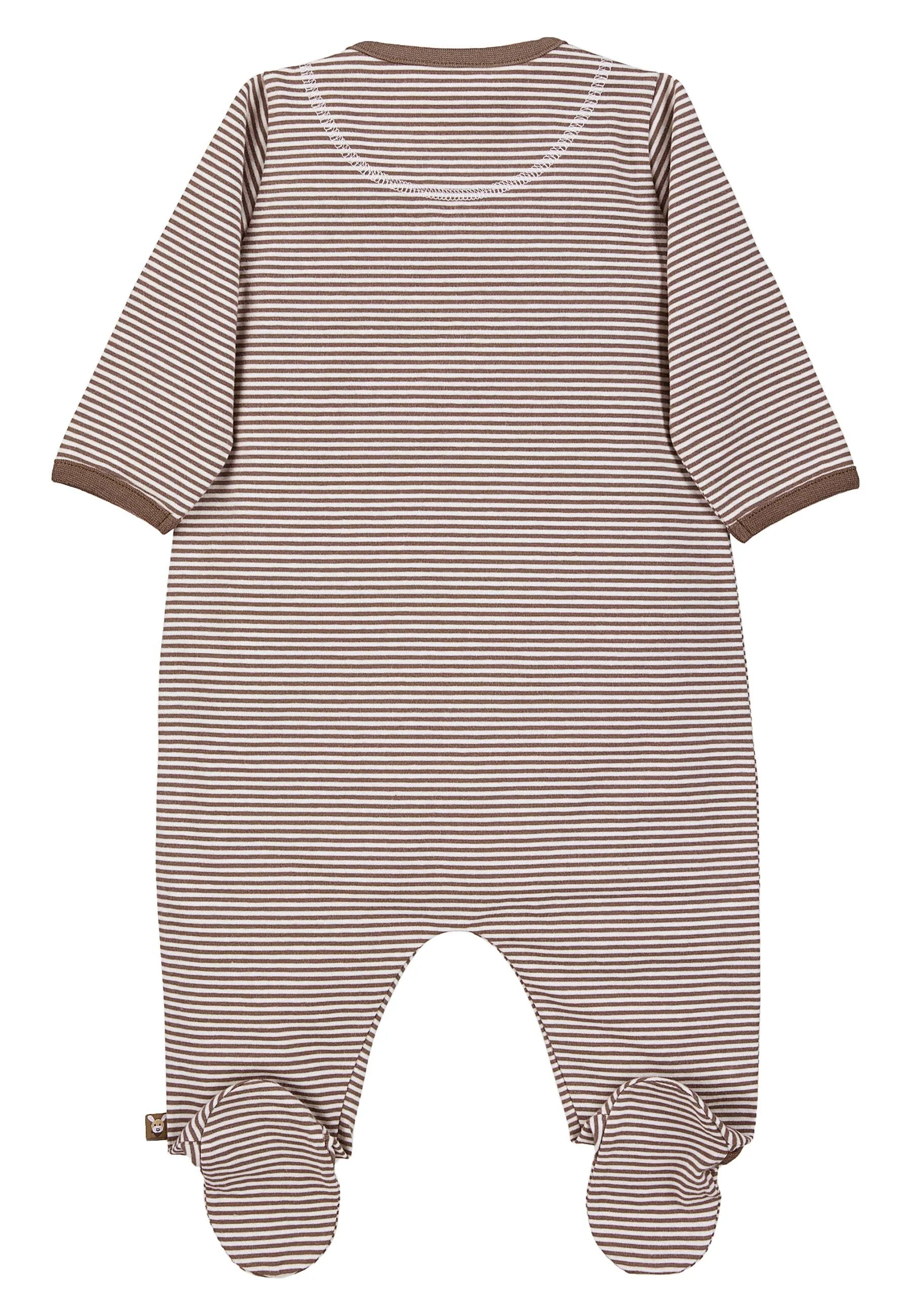 GOTS Strampler-Einteiler Esel Emmi, Single Jersey