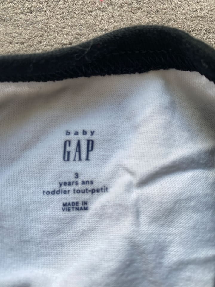 GAP Longsleeve in Weiß günstig kaufen 98