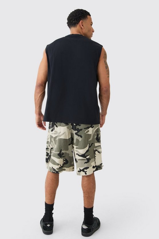 Oversize Official Tanktop mit Borg-Applikation