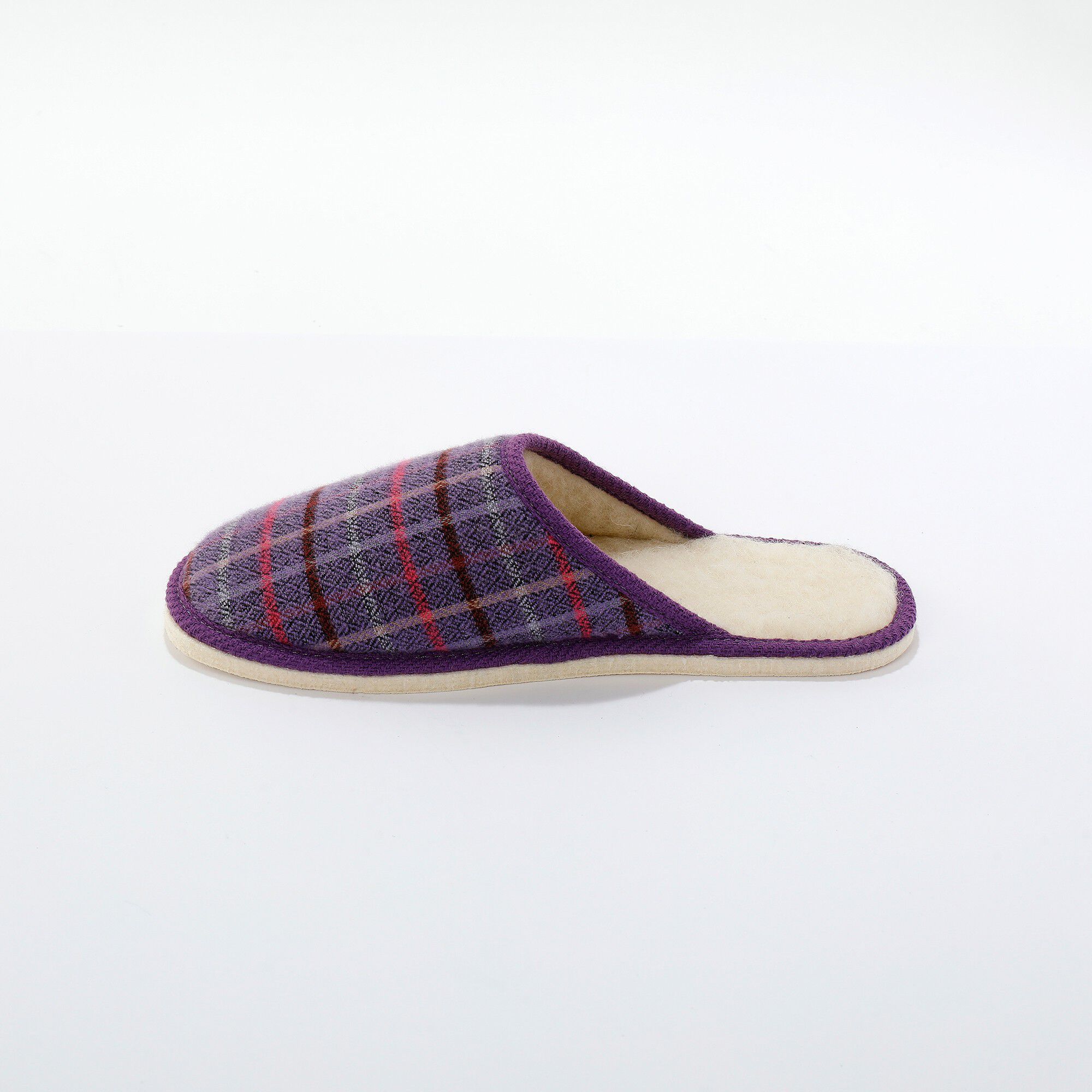 Chaussons mules plates silencieuses