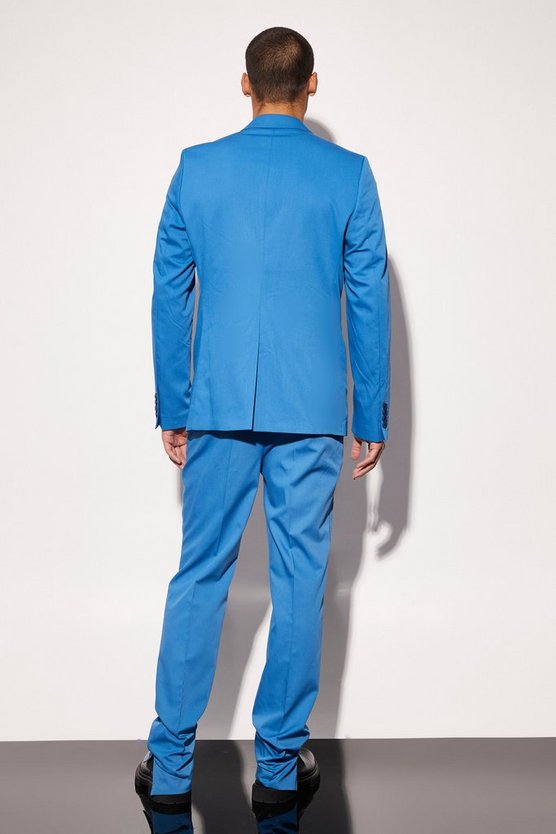 Slim Fit Anzugjacke mit Detail