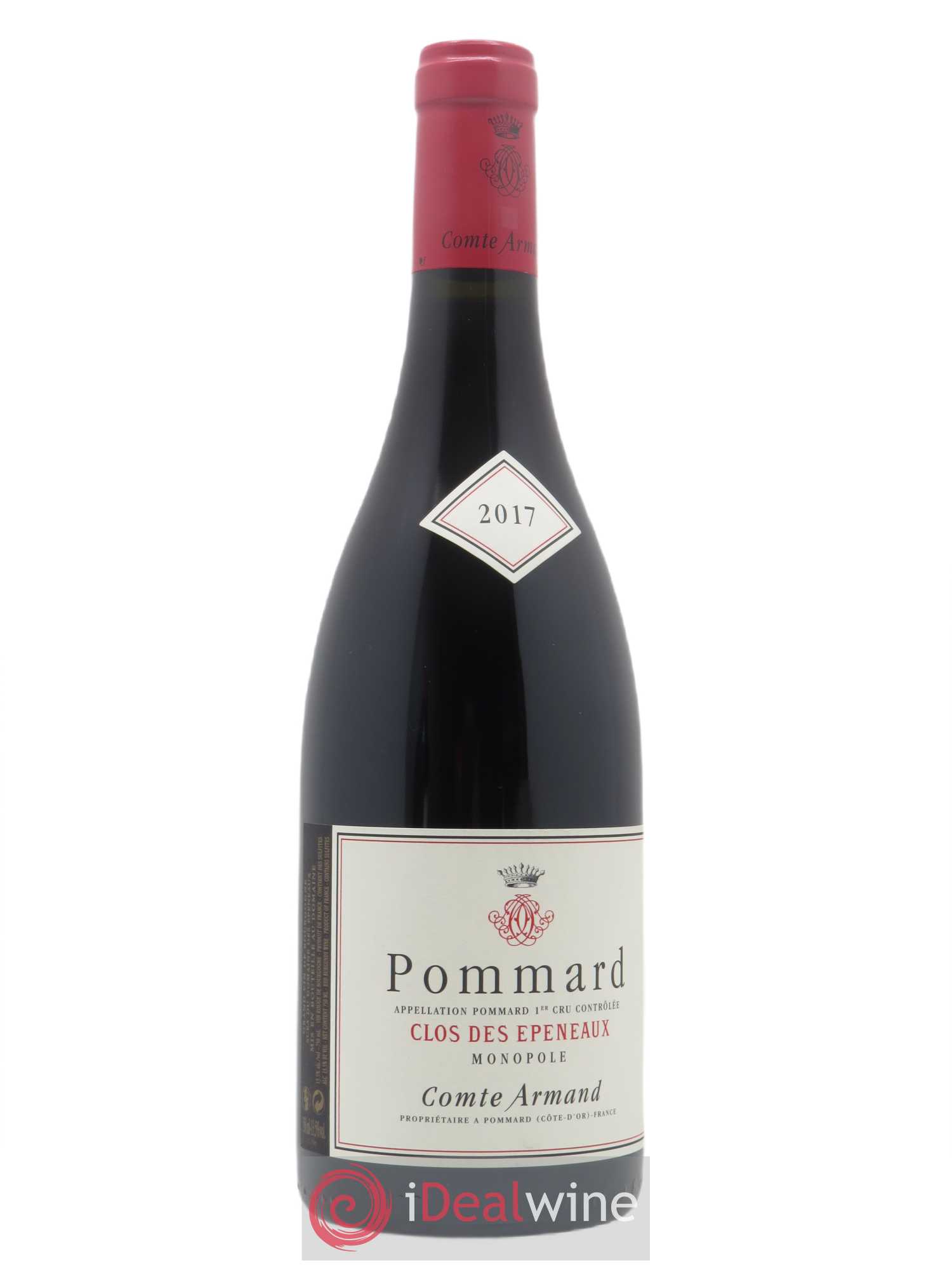 Pommard 1er Cru Clos des Epeneaux Comte Armand  2017 - Lot de 1 Bouteille