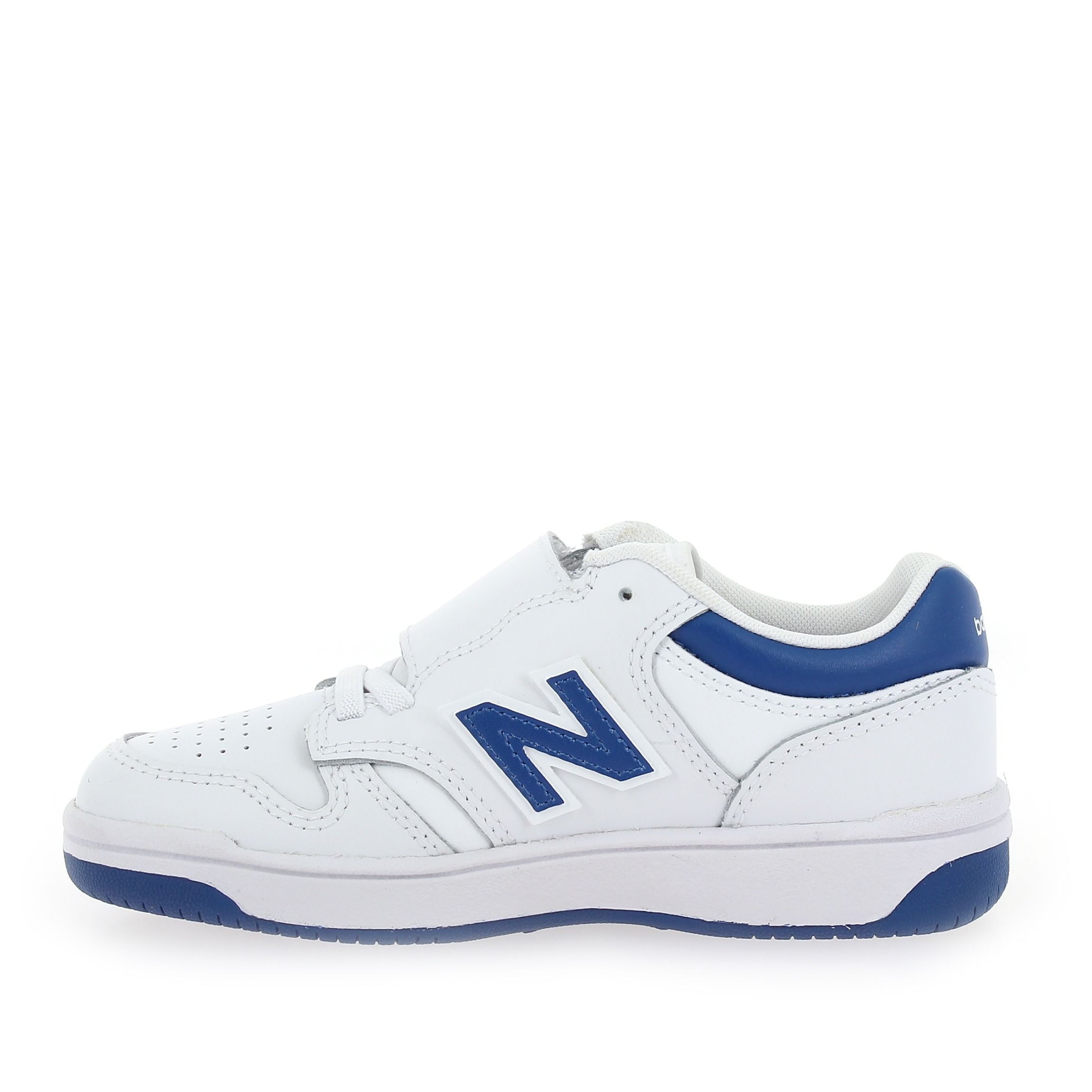 New Balance  GSB480BL VELCRO - Blanc Bleu