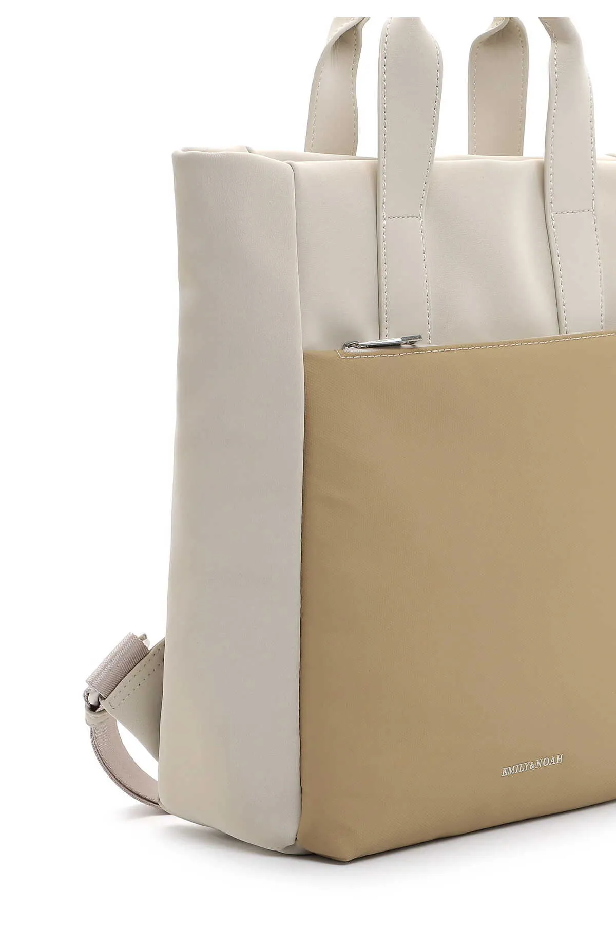 Emily & Noah  Rucksack - Beige - Colorblock