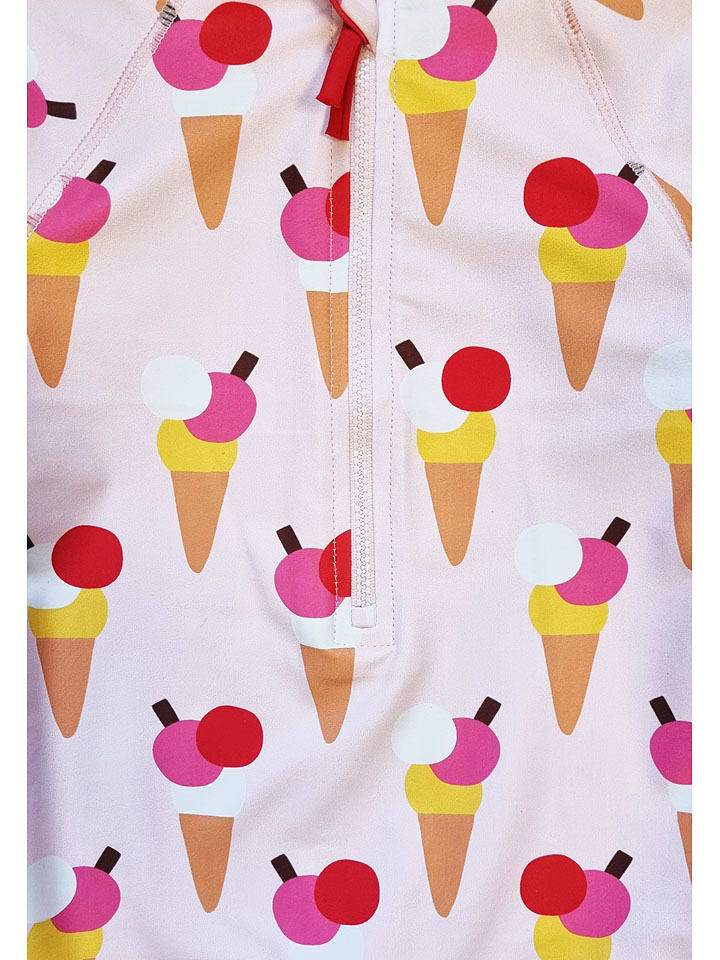 Toby Tiger Bade-Overall in Rosa günstig kaufen